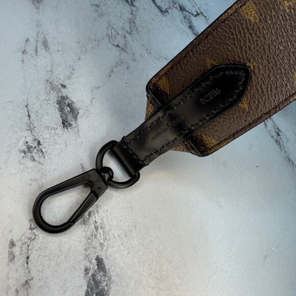 Louis Vuitton Leopard Bandouliere Bag Shoulder Strap Leather Animal Print LV - Picture 8 of 9